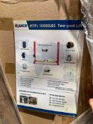 UNUSED IRANCH 10,000LBS TWO-POST LIFT MODEL IRTPL