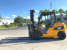 CATERPILLAR FORKLIFT MODEL DP45N1, DIESEL, APPROX MAX CAPACITY 9000, APPROX MAX HEIGHT147, APPROX...