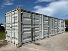 2025 40FT STORAGE CONTAINER, APPROX 102in TALL x 96in WIDE x 40FT DEEP