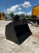( 1 ) 2025 UNUSED MIVA TITLING BUCKET ATTACHMENT FOR EXCAVATOR, APPROX 24in, FITS 1-3TON EXCAVATOR