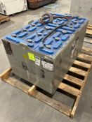 ( 1 ) ENERSYS IRONCLAD WORK HOG FORKLIFT BATTERY; APPROXIMATELY 2360 LBS, APPROXIMATE DIMENSIONS 39