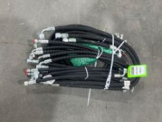 ( 1 ) BUNDLE OF UNUSED 2025 HYDRAULIC HOSES FOR EXCAVATOR, FITS 1-3TON EXCAVATOR