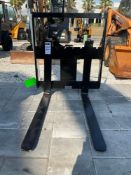 UNUSED 2025 FORKS ATTACHMENT FORMINI EXCAVATOR, FORKS APPROX 25in W