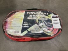 PRO-START PS4PB002 20 BOOSTER CABLES, 4 GAUGE