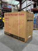 UNUSED IRMC HIGH END 8D MESSAGE CHAIR; 5+8 MASSAGE MODE