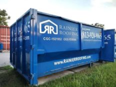16 YARD ROLL OFF CONTAINER, GOOD CONDITION
