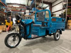 UNUSED 2025 HIGH-END ELECTRIC TRICYCLE MODEL IRET13, LED HEADLIGHTS, 3SPEED ADJUSTABLE, RUNS & DR...
