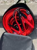UNUSED JUMPER CABLES, 4 GAUGE, APPROX 25FT