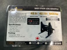 UNUSED SKID STEER LOG GRAPPLE