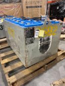 ( 1 ) ENERSYS IRONCLAD FORKLIFT BATTERY; APPROXIMATELY 2310LBS, APPROXIMATE DIMENSIONS 39 IN L X 25