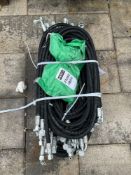 ( 1 ) BUNDLE OF UNUSED 2025 HYDRAULIC HOSES FOR EXCAVATOR, FITS 1-3TONEXCAVATOR