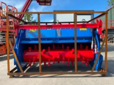UNUSED 2025 AGT STANDARD FLOW FORESTRY DRUM MULCHER MODEL SSMF81 ATTACHMENT FOR UNIVERSAL SKID ST...