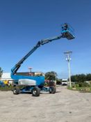 2012 GENIE Z-135 ARTICULATING BOOM LIFT, DIESEL POWERED, APPROX MAX PLATFORM HEIGHT 135FT, APPROX