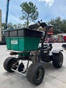 LESCO HPS CHARIOT SPREADER, GAS POWERED, RUNS & OPERATES