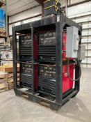 ( 4 ) LINCOLN ELECTRIC IDEALARC R3R-400 STICK WELDER SYSTEM