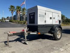 2018 WACKER NEUSON G25 GENERATOR, DIESEL, TRAILER MOUNTED, APPROX 19.5 /24.4 KW/KVA,