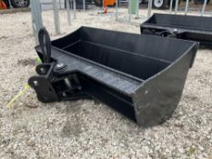 ( 1 ) 2024 UNUSED VICSEC TITLING BUCKET ATTACHMENT FOR EXCAVATOR, APPROX 32in