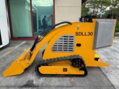 UNUSED 2025 SDLANCH SKID STEER LOADER MODEL SDLL30;GAS POWERED, ELECTRIC START, RUBBER TRACKS