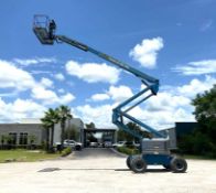 GENIEARTICULATING BOOM LIFT MODEL Z-60/34, DUEL FUEL, 4X4, APPROX MAX PLATFORM HEIGHT 60FT, APPROX