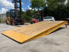 UNUSED X-STAR RAMP, APPROX CAPACITY 30,000 LBS , APPROX 243in L x 101in W X 44in T