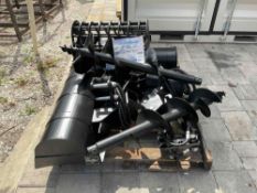 UNUSED 2025 IREAS 11PCS MINI EXCAVATOR ATTACHMENT SET WHICH INCLUDES