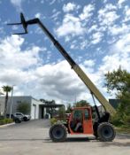 2014 JLG TELEHANDLER MODEL G6-42A, CUMMINS DIESEL, APPROX MAX CAPACITY 6600LBS