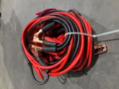 UNUSED HEAVY DUTY BOOSTER CABLES
