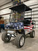 YAMAHA GOLF CART, GAS POWERED, MP5/MP3/WMA&U/S PLAYER, BUILT IN SPEAKERS, LED LIGHTS ON FRONT, HEAT
