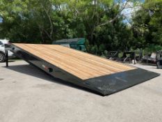 UNUSED X-STAR RAMP, APPROX CAPACITY 30,000 LBS , APPROX 243in L x 101in W X 44in T