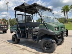 2014 KAWASAKI MULE 4010 MODEL KAF620R UTV, 4x4, HITCH, BILL OF SALE ONLY