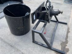 UNUSED RIPPA CONCRETE MIXING BUCKET FOR MINI SKID STEER LOADER
