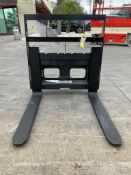 ( 1 ) UNUSED 2024 WOLVERINE MINI PALLET FORK ATTACHMENT MODEL MPF-11-2500G FOR SKID STEER ( PLEAS...