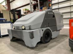 NILFISK- ADVANCE RIDE ON EXTERRA 6330, LP POWERED , RUNS AND OPERATES