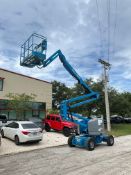 GENIE BOOM LIFT MODEL Z-45/25J, DUEL FUEL, 4X2, APPROX MAX PLATFORM HEIGHT 45FT