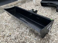 ( 1 ) 2024 UNUSED VICSEC TITLING BUCKET ATTACHMENT FOR EXCAVATOR, APPROX 40in