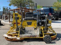 UNUSED MMS MS-2 RIDE-ON POWER TROWEL CONCRETE EQUIPMENT