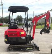 2025 UNUSED MIVA EXCAVATOR MODEL VC20K ,RUBBER TRACKS, BUCKET WITH TEETH & THUMB ATTACHMENT, PUSH...