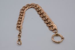 14K Rosegold Uhrenkette