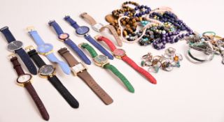 Konvolut Schmuck (Mode- und Silber-)