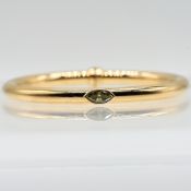 Massive Armspange mit Olivin-Peridot, 90er Jahre