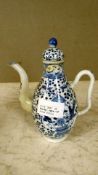 Asiatische Teekanne Porzellan 21cm
