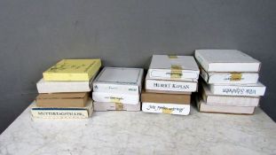 Großes Konvolut Wandteller in