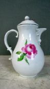 Vase Porzellan Kaffee Meissen