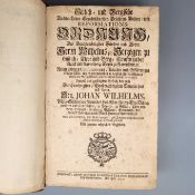 Sammelband mit Rechtsordnungen unter Pfalzgraf Johann Wilhelm und Kurfürst Karl Theodor