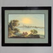 BLEULER, Johann Ludwig: Ansicht auf Speyer