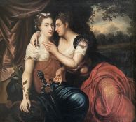 Unbekannter Künstler, um 1600, nach Jacob DE BACKER(1540/45-1591/99), Allegorie von Wahrheit und