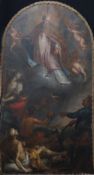 Oswald Onghers (Mecheln 1628-1706 Würzburg), Der Heilige Nikolaus hilft den Schiffbrüchigen,