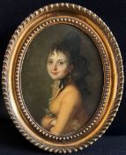 Margaret Anna GEIGER (1783-1809), Damenbildnis, rücks. bez.: Lissette Morich peint par Margaretha