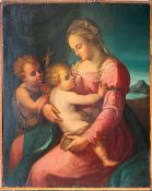 Unbekannter italienischer Künstler, 1. H. 16. Jh., Maria lactans: Maria mit dem Jesulein und