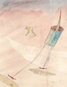 Herbert Mehler. Das 6. Gebot. Signiert und datiert: August 1987: 